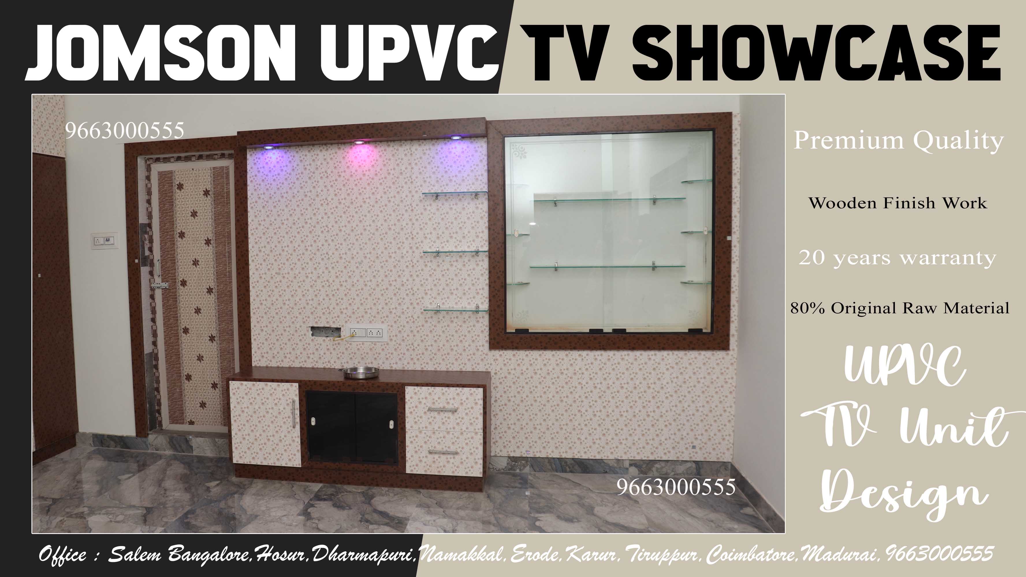 upvc tv showcase